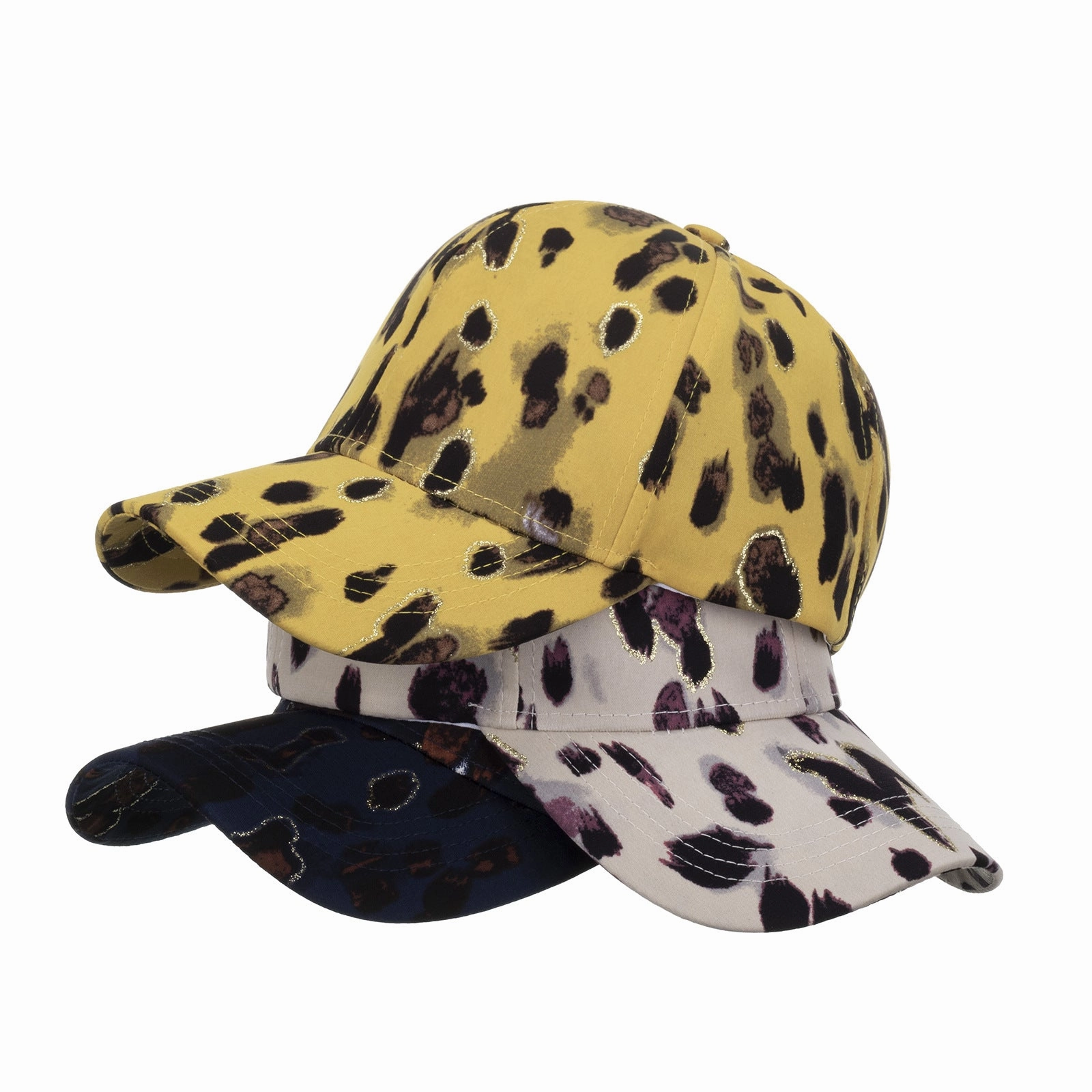 Wholesale Polyester Spotted Baseball Cap