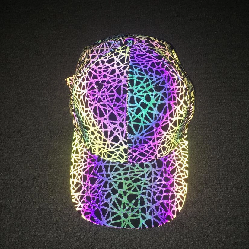 Wholesale Polyester Symphony Reflective Baseball Cap