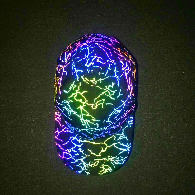 Wholesale Polyester Symphony Reflective Baseball Cap