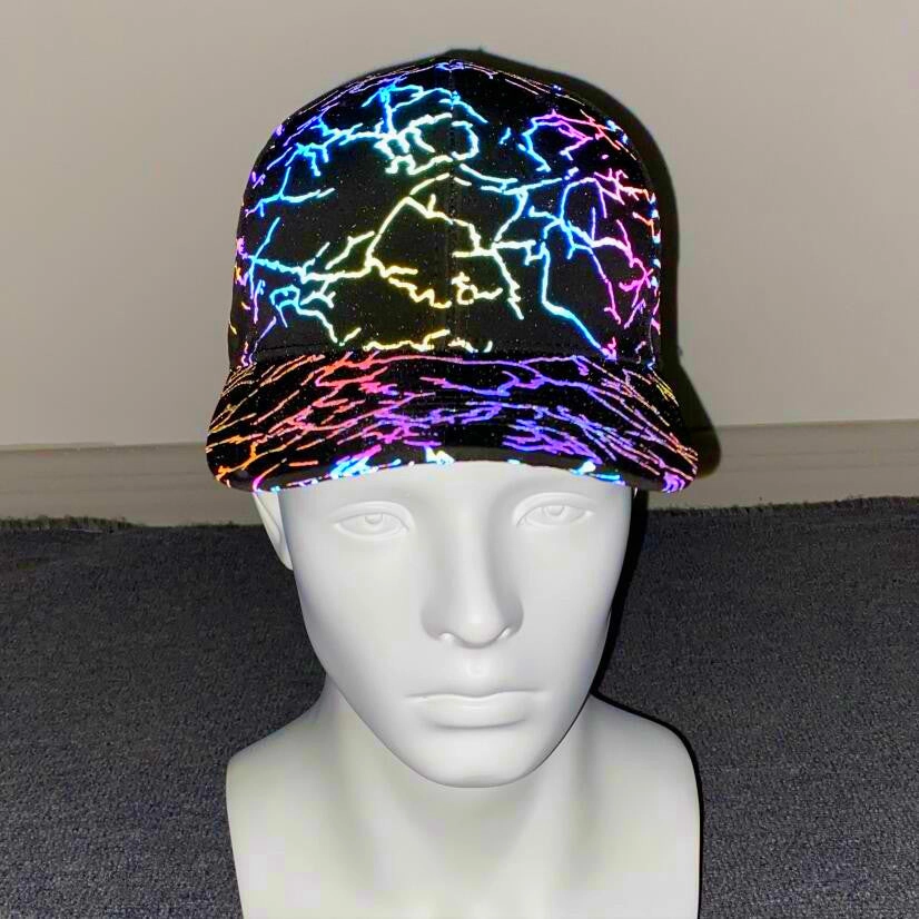 Wholesale Polyester Symphony Reflective Baseball Cap