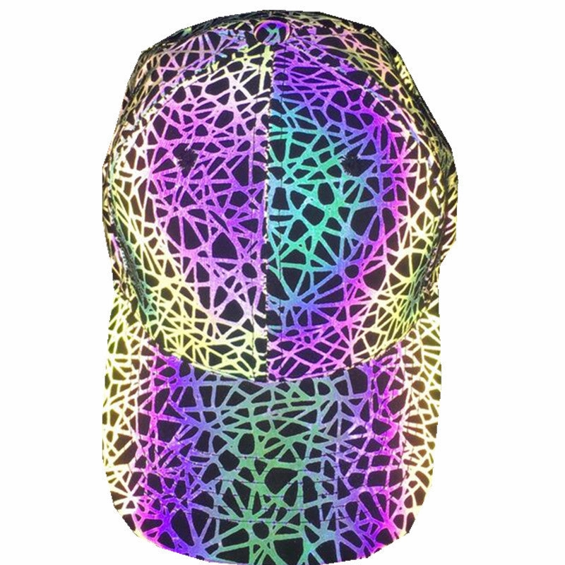 Wholesale Polyester Symphony Reflective Baseball Cap