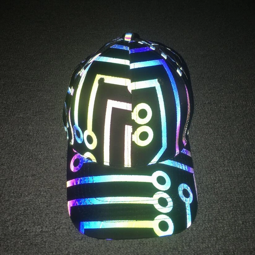 Wholesale Polyester Symphony Reflective Baseball Cap