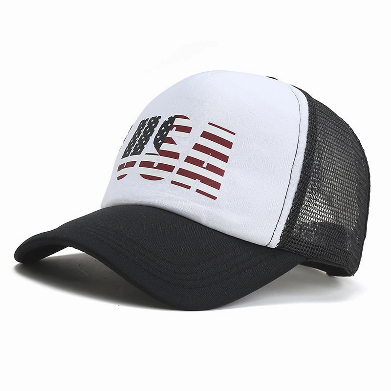 Wholesale Polyester USA Printing Baseball Cap