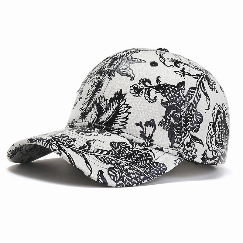 Wholesale Printed Cotton Baseball Caps