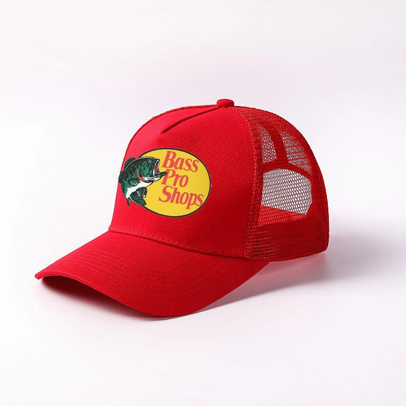 Wholesale Printed Cotton Visor Baseball Cap