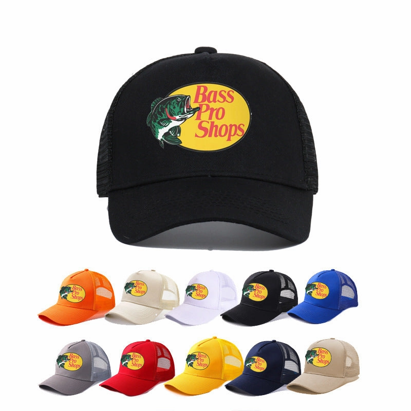 Wholesale Printed Cotton Visor Baseball Cap