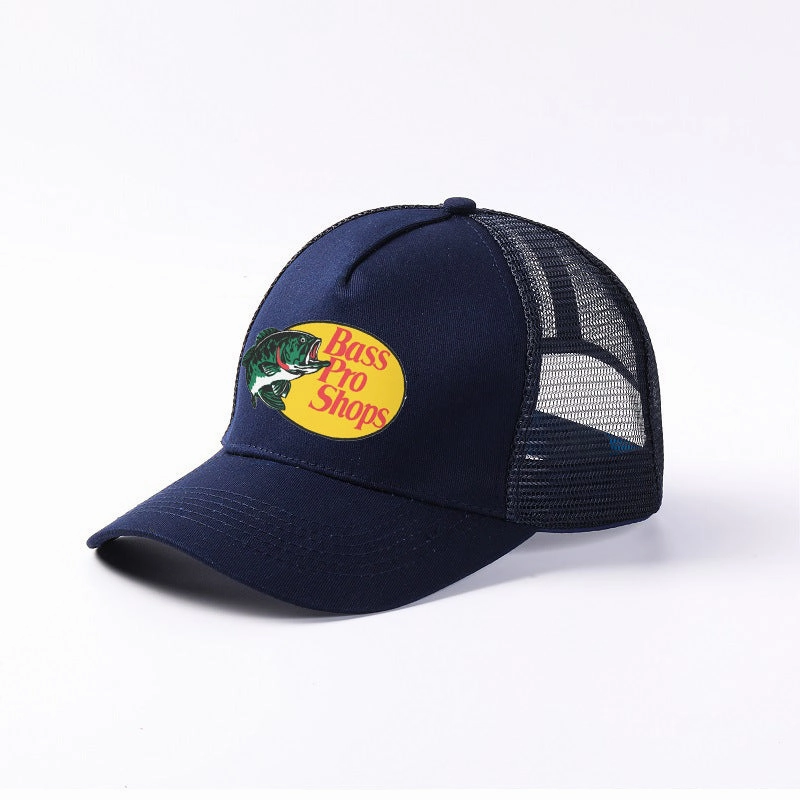 Wholesale Printed Cotton Visor Baseball Cap