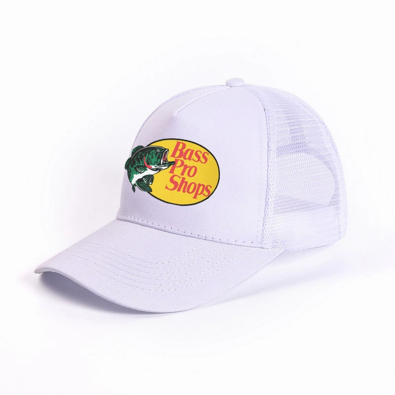Wholesale Printed Cotton Visor Baseball Cap