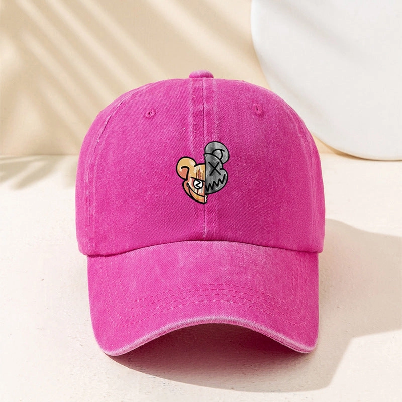 Wholesale Printing of Violent Bear Cotton Baseball Caps