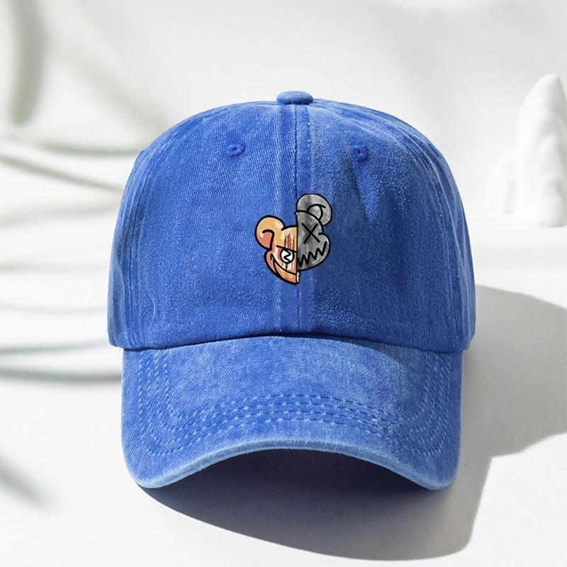 Wholesale Printing of Violent Bear Cotton Baseball Caps