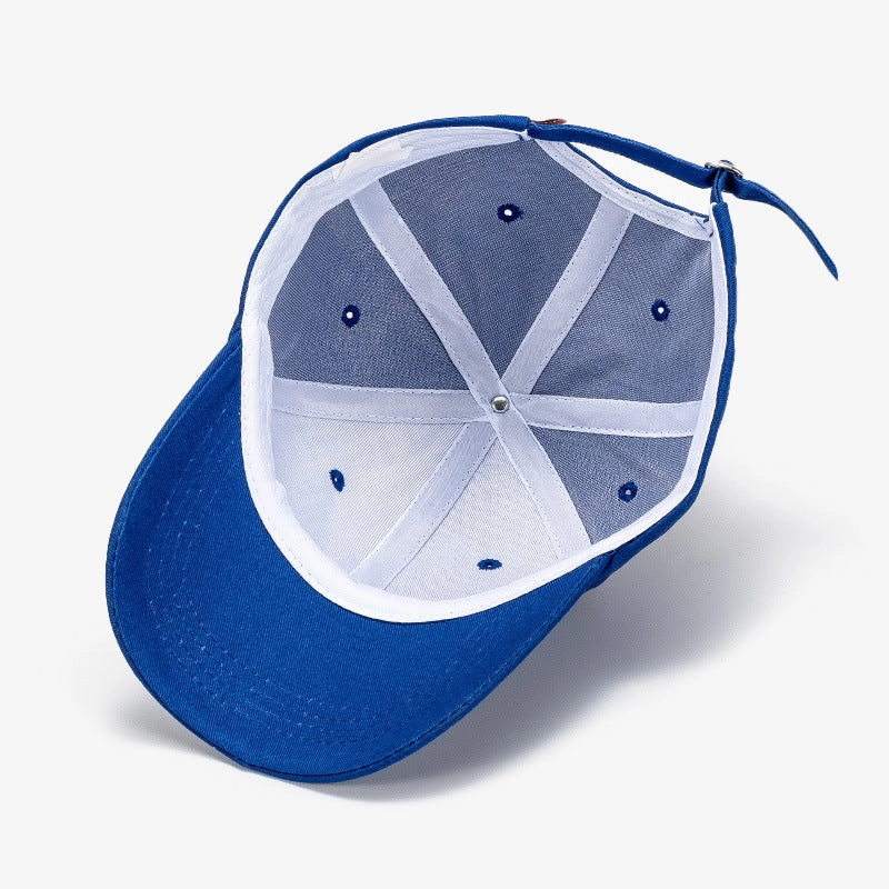Wholesale R Logo Letter Embroidery Cotton Peaked Cap
