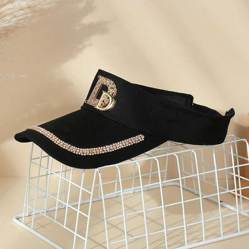 Wholesale Rhinestone Hollow Top Baseball Caps