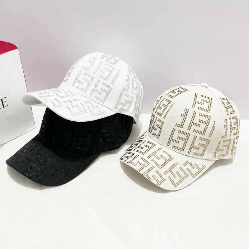 Wholesale Rhinestone Letter Cotton Baseball Caps