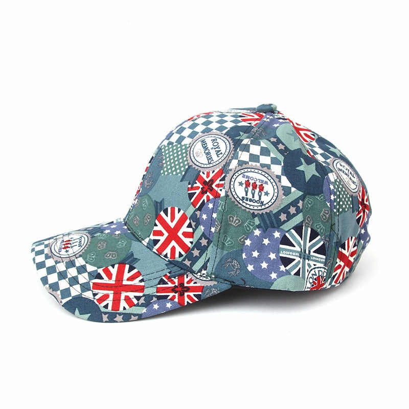 Wholesale Rice Flag Graffiti Baseball Cap