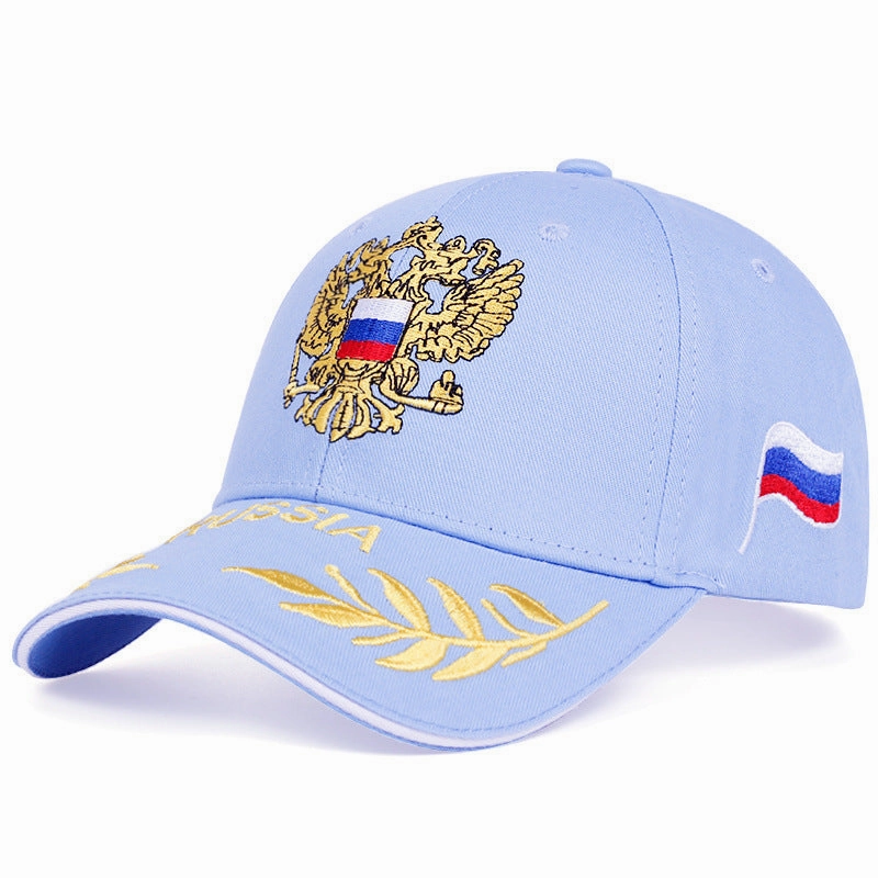 Wholesale Russian National Emblem Embroidered Cotton Baseball Caps