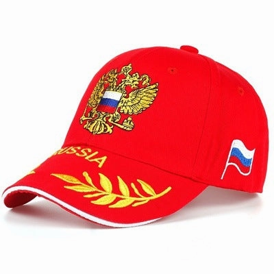 Wholesale Russian National Emblem Embroidered Cotton Baseball Caps