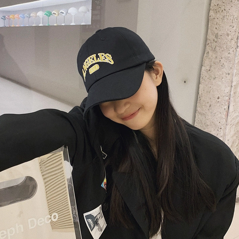 Wholesale Simple Embroidery Letters Cotton Baseball Cap