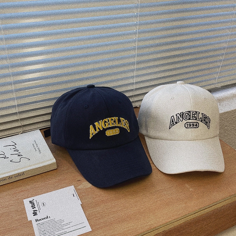 Wholesale Simple Embroidery Letters Cotton Baseball Cap