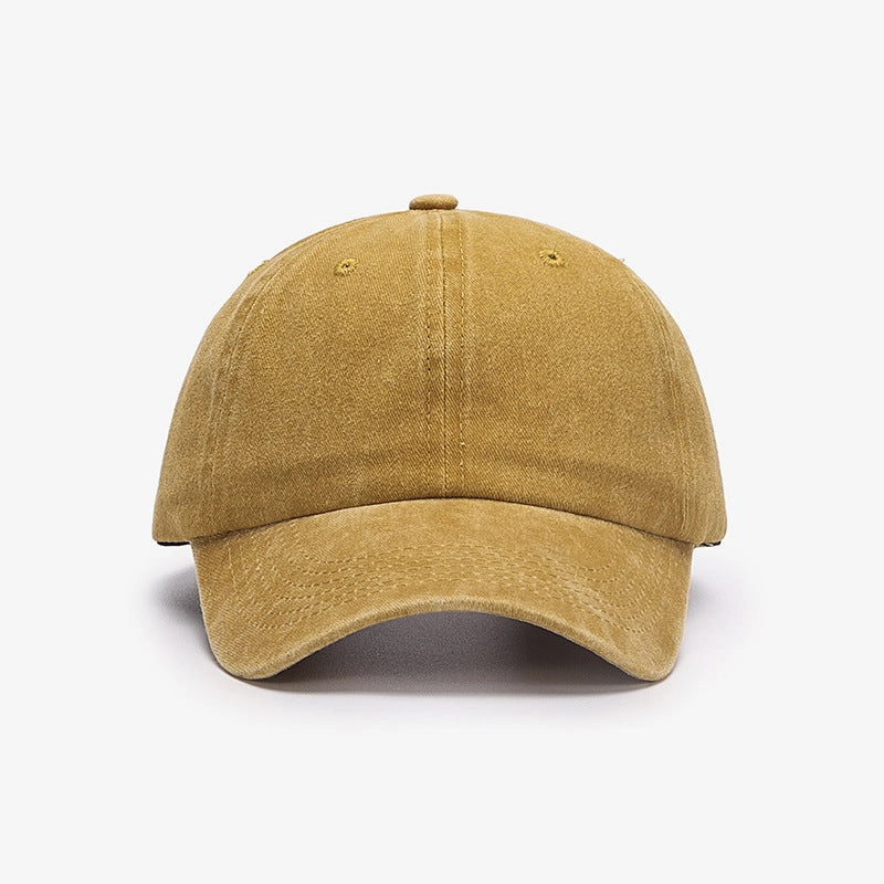 Wholesale Soft Top Black Cotton Baseball Cap