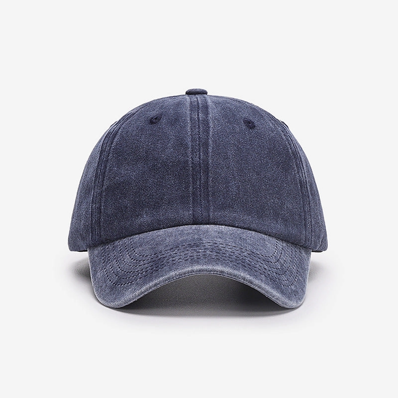 Wholesale Soft Top Black Cotton Baseball Cap