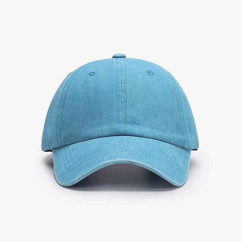 Wholesale Soft Top Black Cotton Baseball Cap