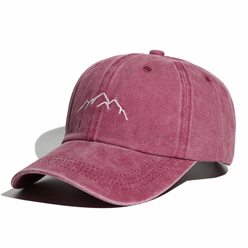 Wholesale Soft Top Embroidered Washed and Distressed Outdoor Baseball Cap