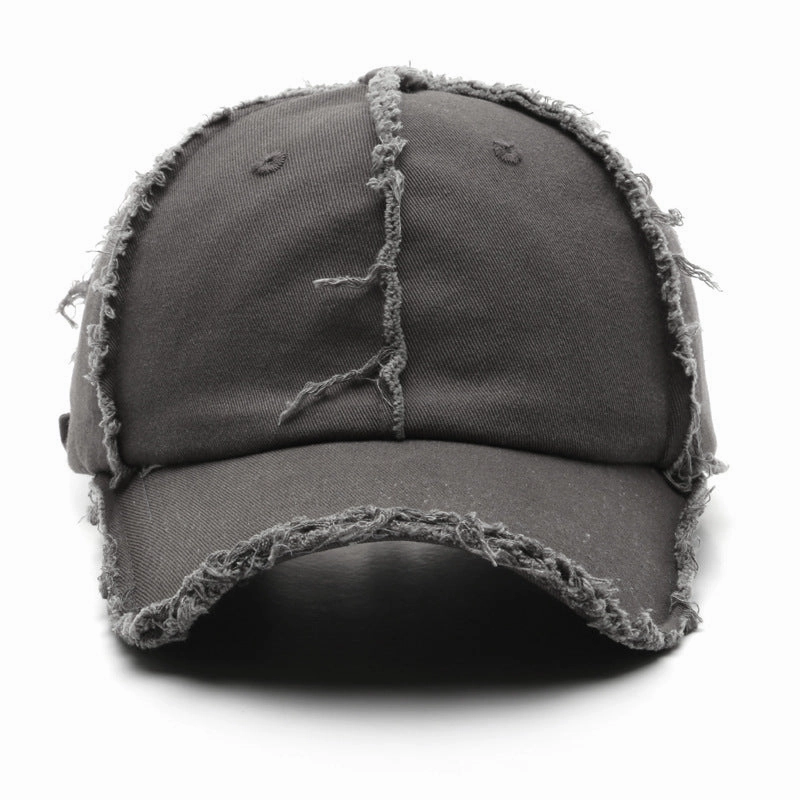 Wholesale Solid Color Panels Washed Cotton and Peaked Cap
