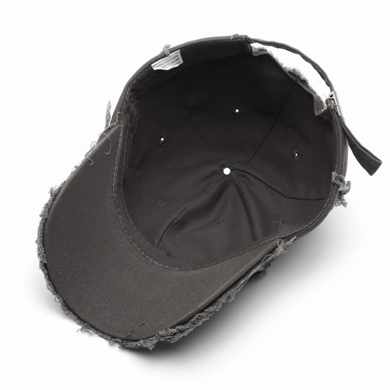 Wholesale Solid Color Panels Washed Cotton and Peaked Cap