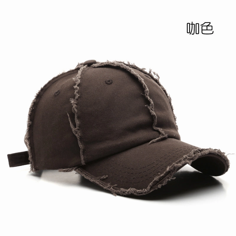 Wholesale Solid Color Panels Washed Cotton and Peaked Cap