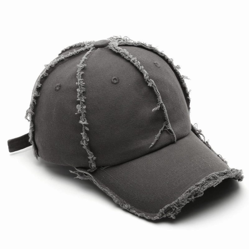 Wholesale Solid Color Panels Washed Cotton and Peaked Cap
