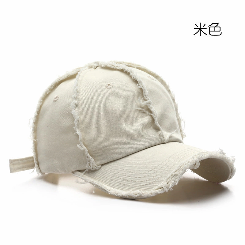 Wholesale Solid Color Panels Washed Cotton and Peaked Cap