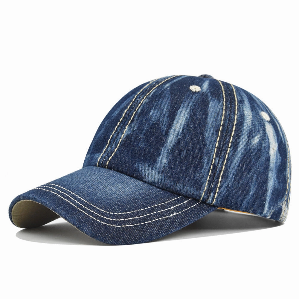 Wholesale Solid Color Washed Cowboy Hat Baseball Cap
