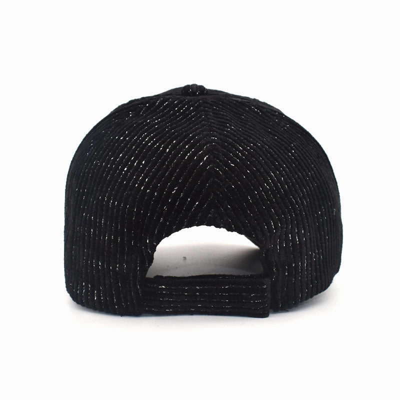 Wholesale Striped Corduroy Baseball Cap