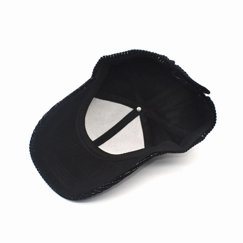 Wholesale Striped Corduroy Baseball Cap