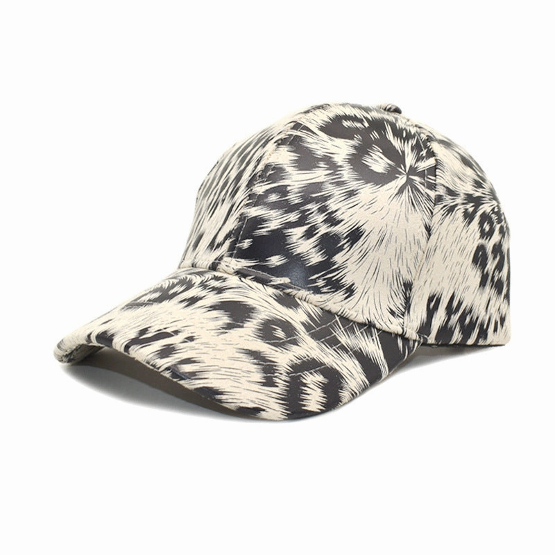 Wholesale Suede Leopard Baseball Cap