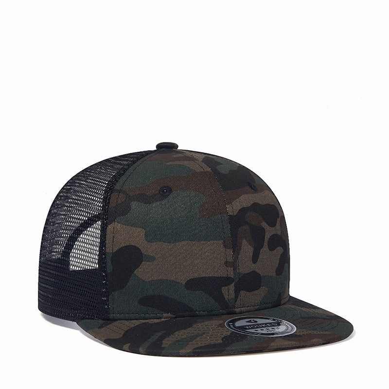 Wholesale Summer Camouflage Army Green Cotton Baseball Cap