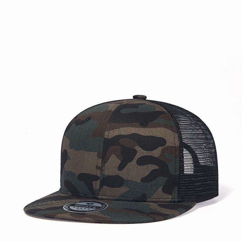 Wholesale Summer Camouflage Army Green Cotton Baseball Cap
