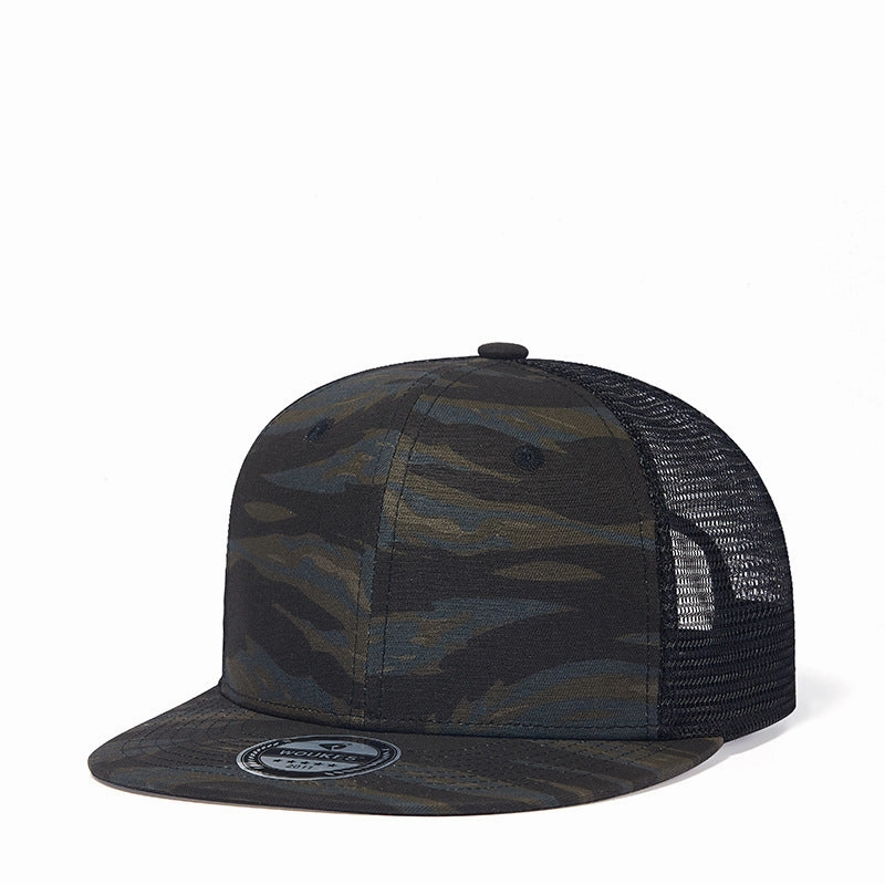 Wholesale Summer Camouflage Army Green Cotton Baseball Cap