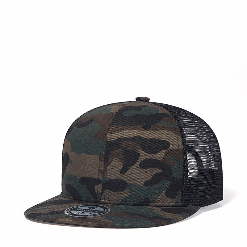 Wholesale Summer Camouflage Army Green Cotton Baseball Cap