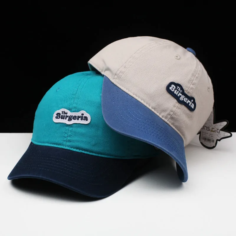 Wide-Brim Baseball Cap