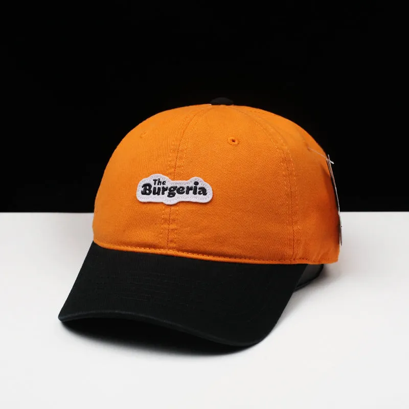 Wide-Brim Baseball Cap