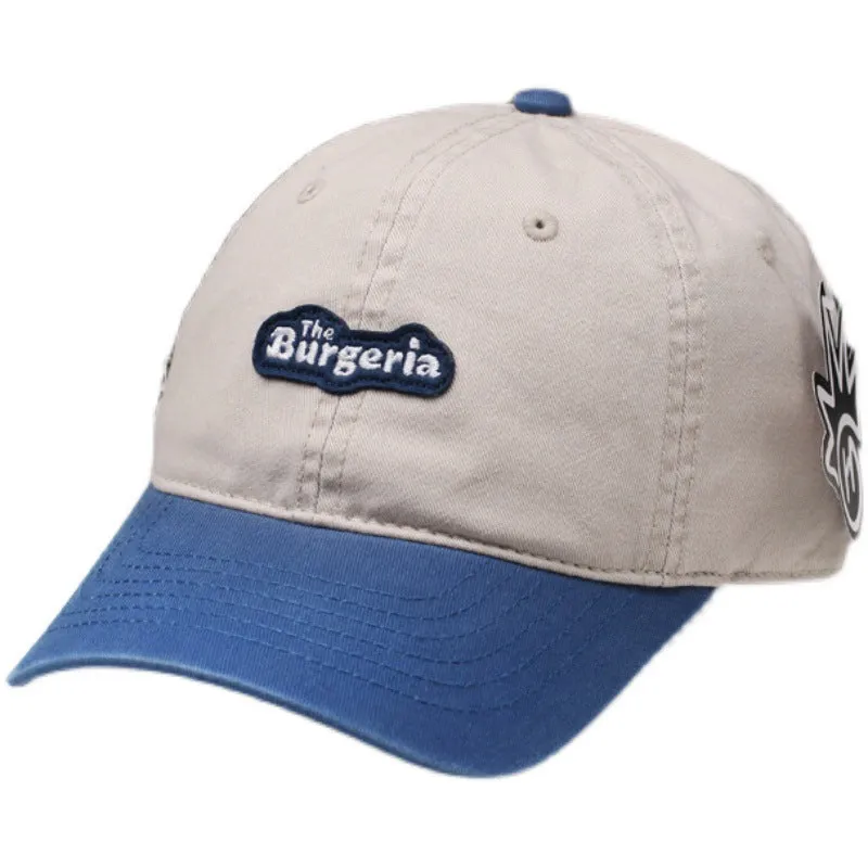 Wide-Brim Baseball Cap