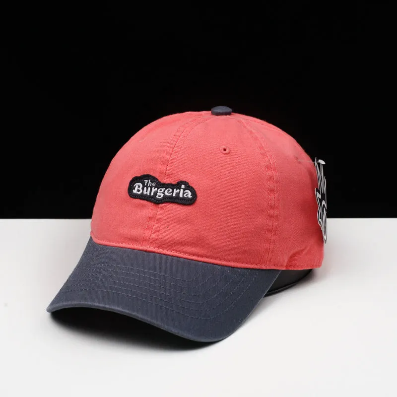 Wide-Brim Baseball Cap