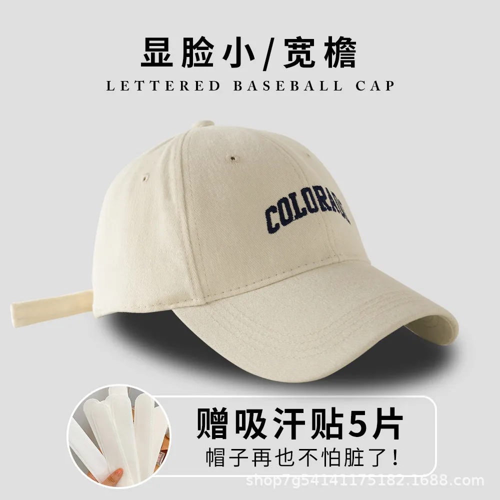 Wide-Brim Sun Baseball Cap