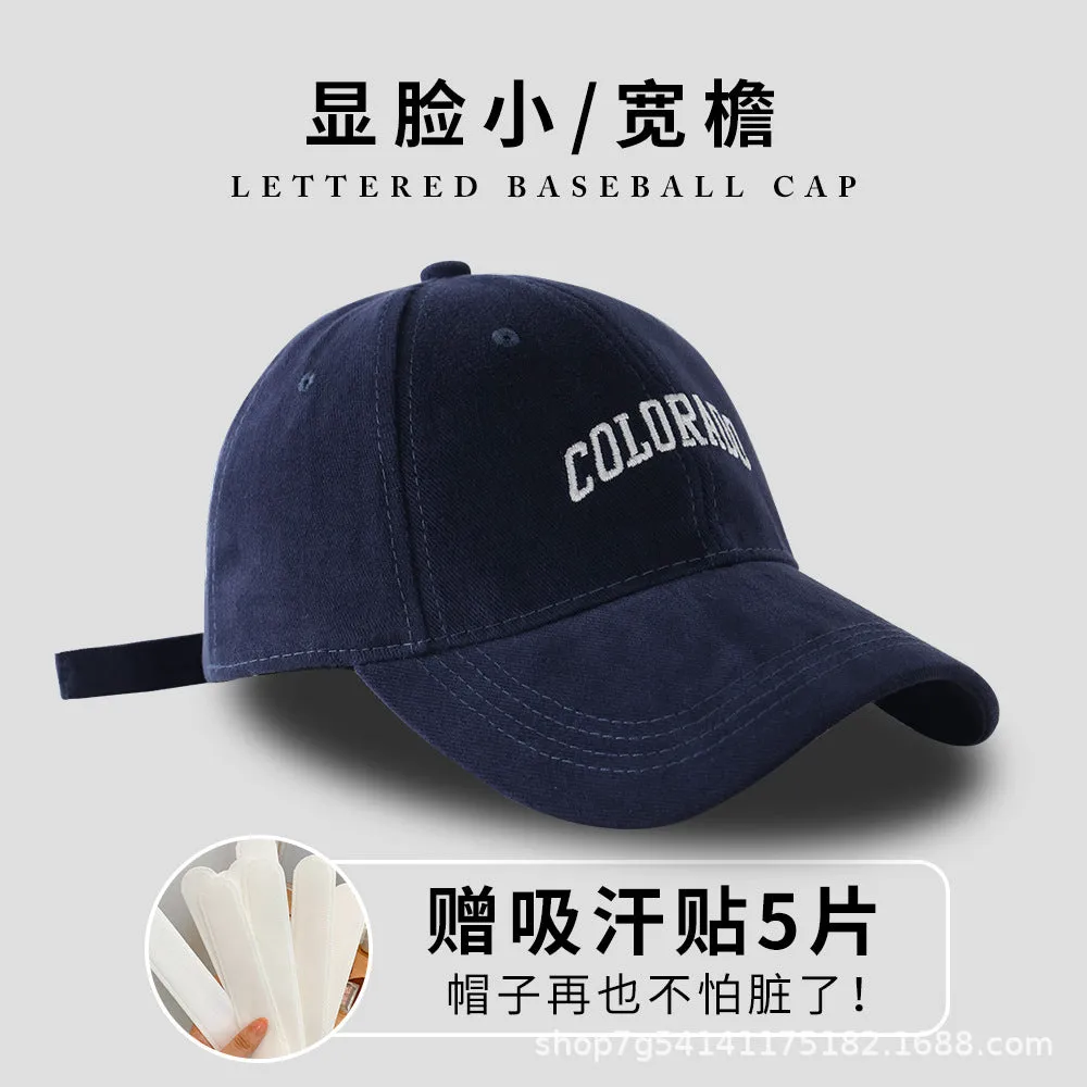Wide-Brim Sun Baseball Cap