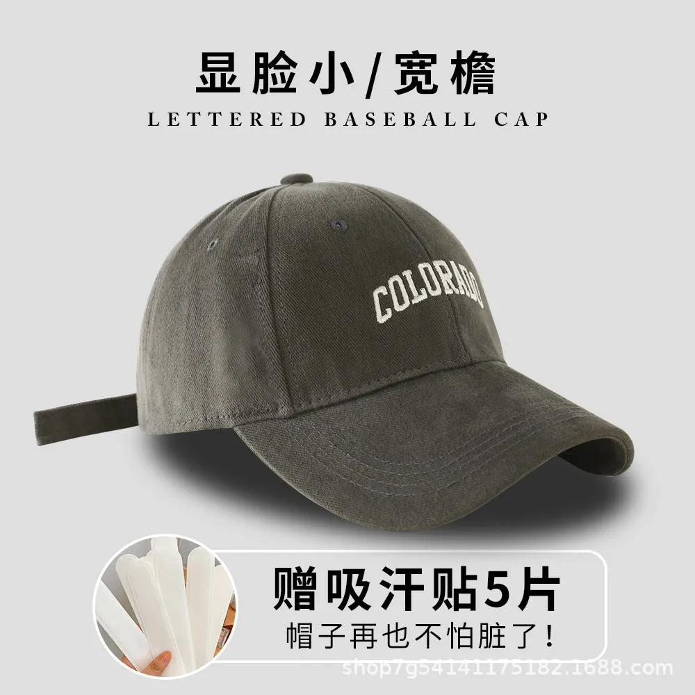 Wide-Brim Sun Baseball Cap