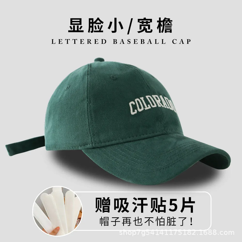 Wide-Brim Sun Baseball Cap