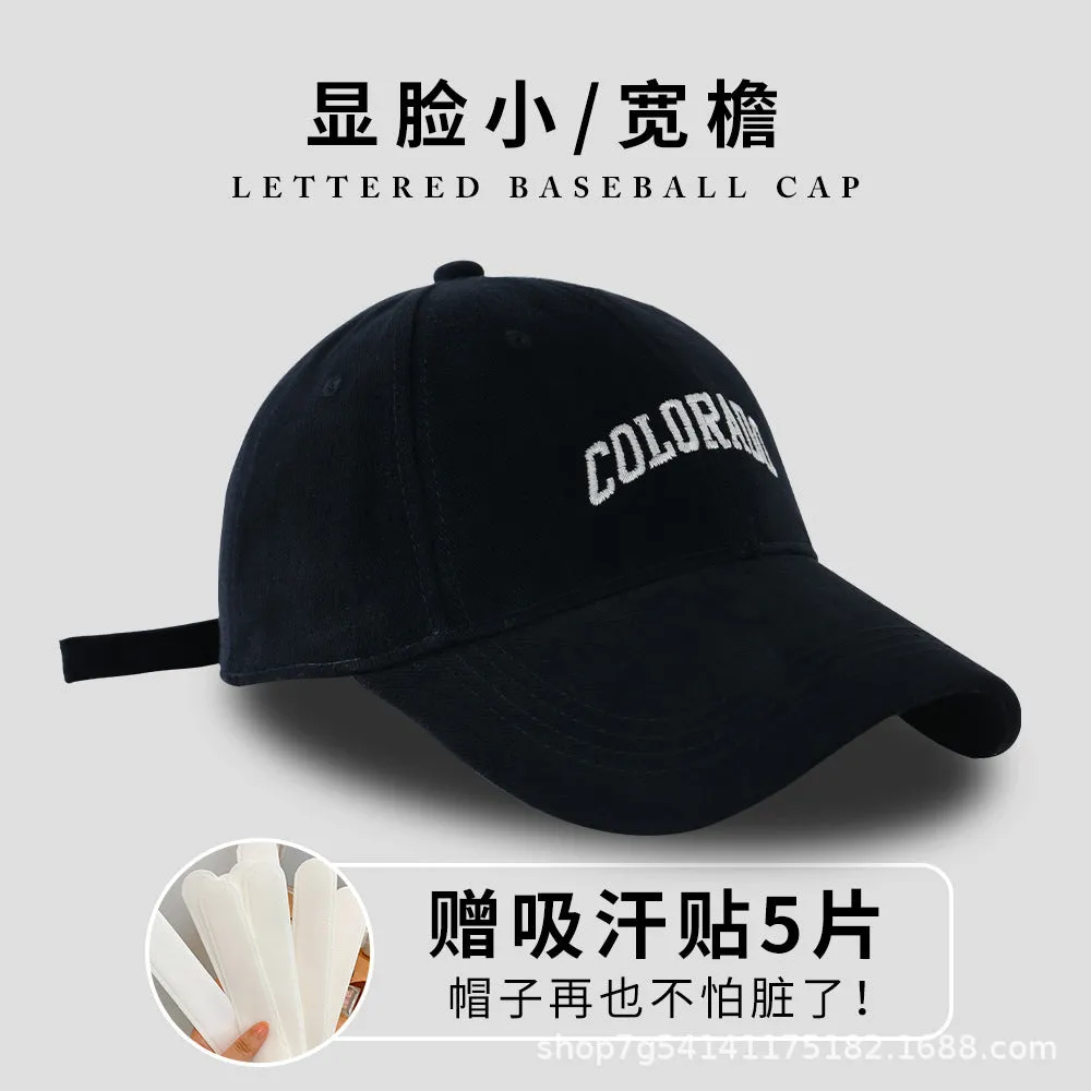 Wide-Brim Sun Baseball Cap