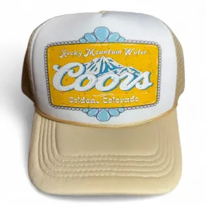 Wilde Roots Coors Trucker Hat casual-baseball-cap