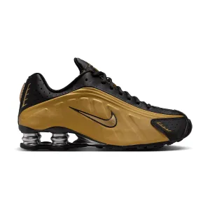 Wmns Shox R4 'Schwarz Metallic Gold'